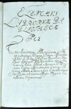 Padányi Biró Márton püspök leltárkönyve (1751)